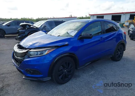 2021 Honda Hr-V 2Wd Sport z USA, uszkodzony, nr VIN 3CZRU5H12MM717860
